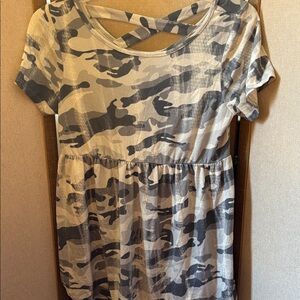 Sew In Love Gray Children’s dress medium